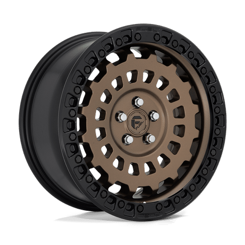 Fuel MATTE BRONZE BLACK BEAD RING D634 17x8 5x100 Wheels