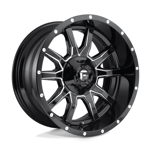 Fuel D627 20x9 8x180 1 GLOSS BLACK MILLED