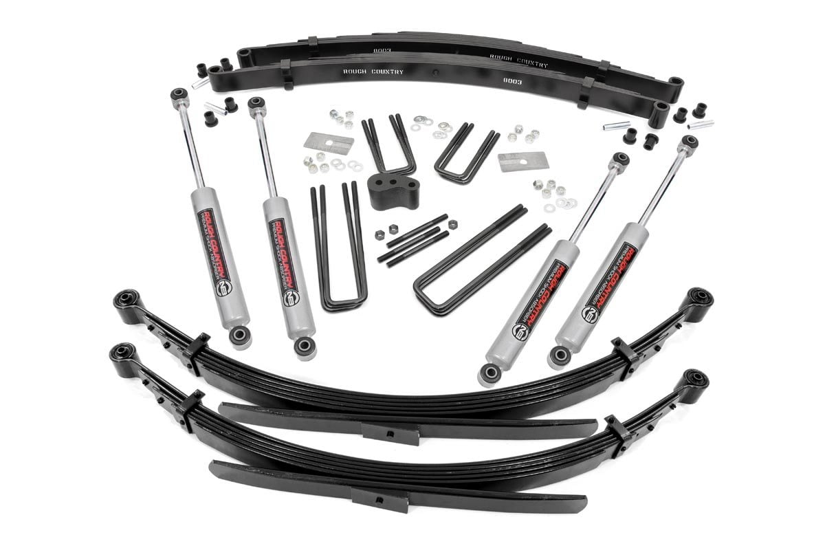 4 Inch Lift Kit | Rear Springs | Dodge W100 Truck/W200 Truck (74-77)