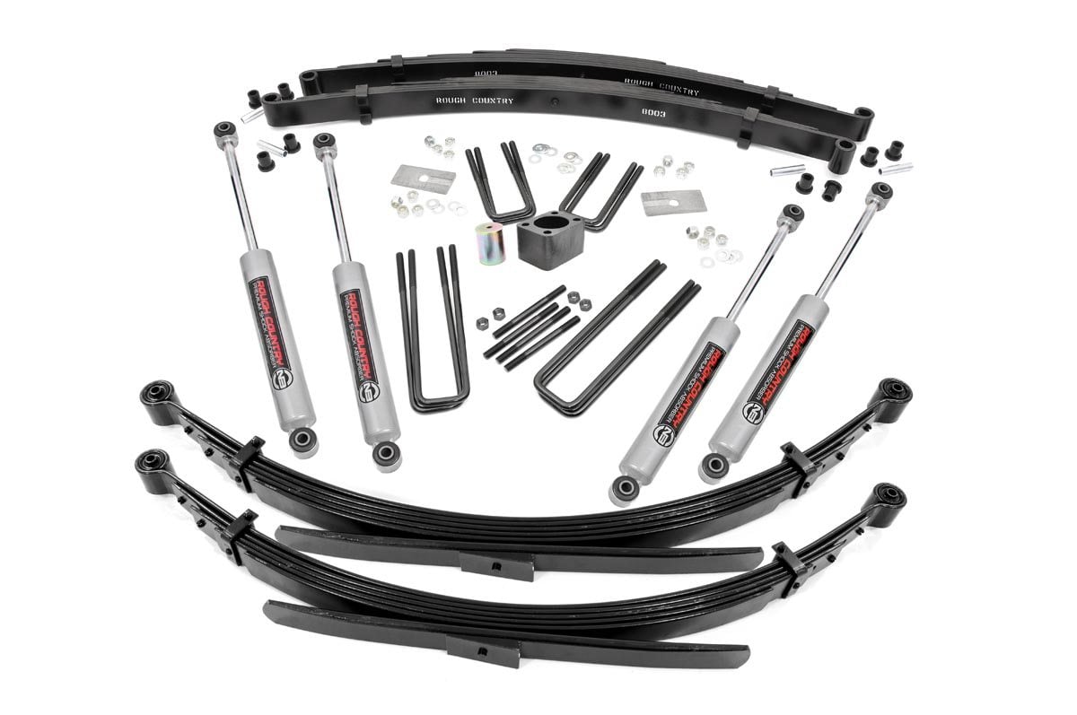 4 Inch Lift Kit | Rear Springs | Dodge W100 Truck/W200 Truck (74-77)