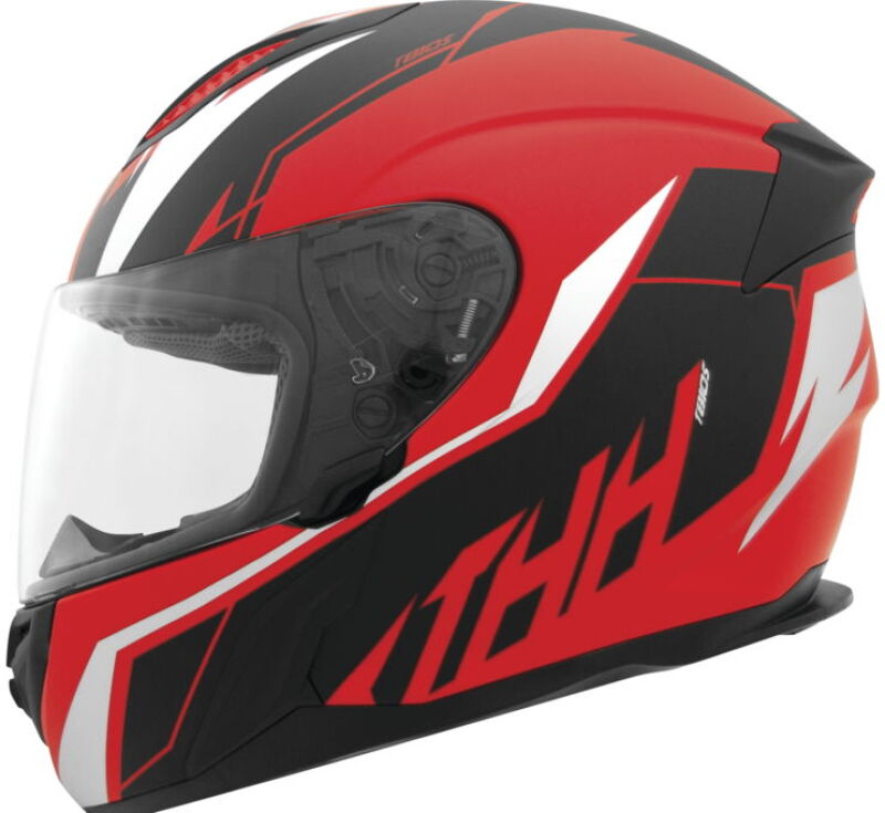 THH Helmets T810S Turbo Red/Silver - 2XL