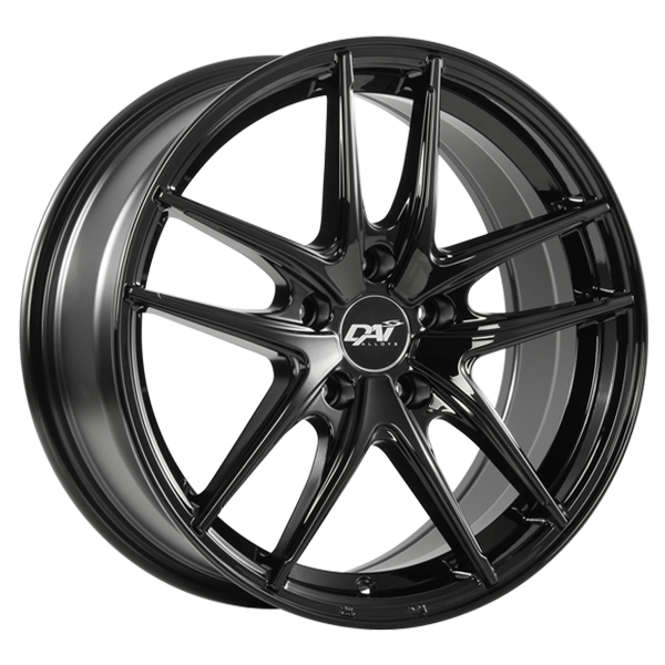 DAI Wheels APEX Gloss BlackDW10016001 | Size: 16x7.0 | Bolt Pattern: 5x100 | Offset: 40 | Center Bore: 73.1