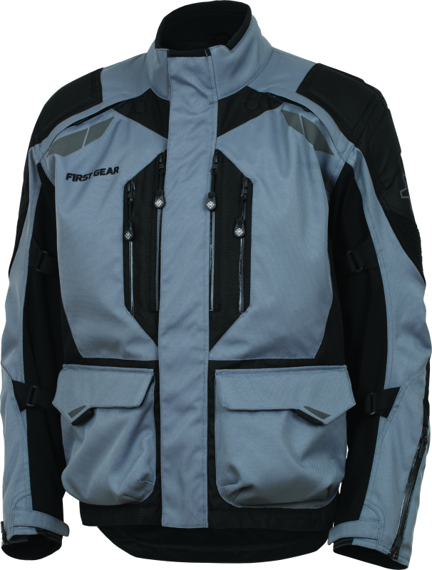 FIRSTGEAR Kathmandu Jacket 2.0 Grey/Black Tall - XL