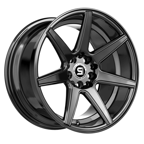 SPEC-1 RACING Gloss Black SP-73GB 18x8 5x114.3/5x120 Wheels