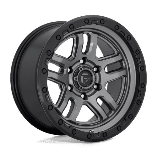 Fuel MATTE GUN METAL BLACK BEAD RING D701 18x9 6x139.7 Wheels