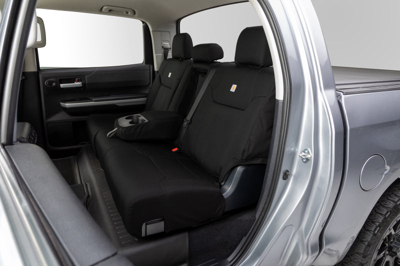 Covercraft 2024+ Ford F150 XL Carhartt Super Dux PrecisionFit Custom Front Row Seat Covers - Black