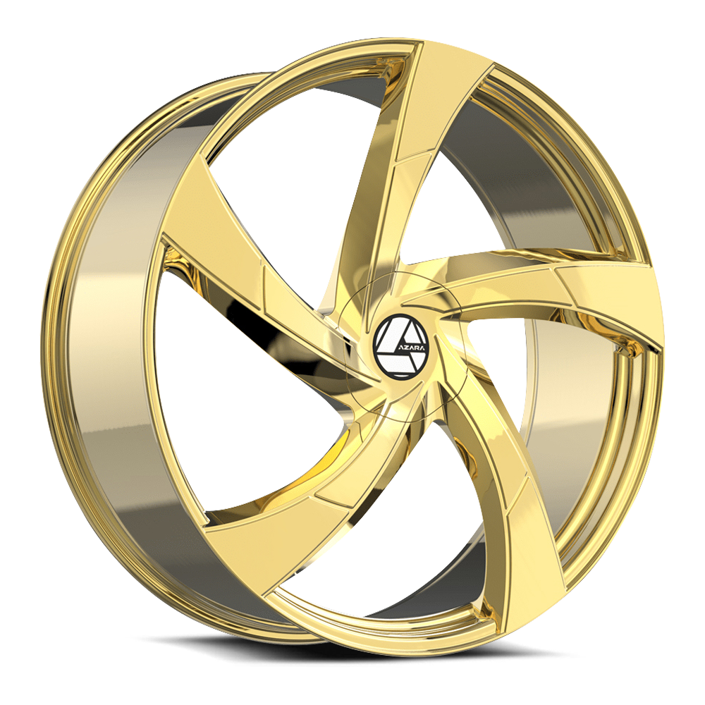 AZA-524 22x8 5x112/5x114.3 35 Nano Gold
