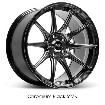 XXR Wheels 527R Chromium Black 18x10 5x120 et35 cb73.1