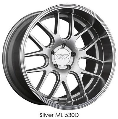 XXR Wheels 530D Silver / ML 18x9 5x114.3 et35 cb73.1