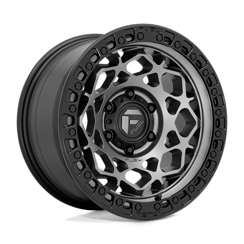 Fuel GUNMETAL WITH MATTE BLACK RING D784 17x9 6x120 Wheels