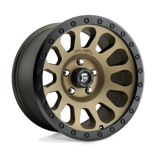 Fuel MATTE BRONZE BLACK BEAD RING D600 18x9 5x150 Wheels