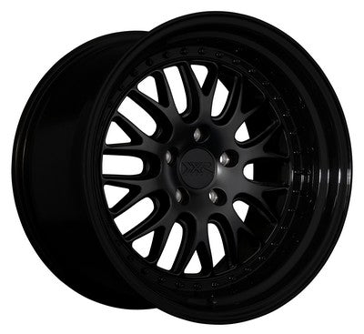 XXR 570 Flat Black / Gloss Black Lip 20x10.5 5x114.3 et40 cb73.1