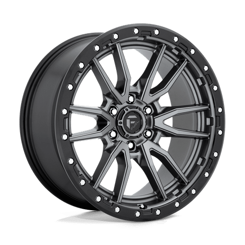 Fuel MATTE GUN METAL BLACK BEAD RING D680 20x9 6x135 Wheels