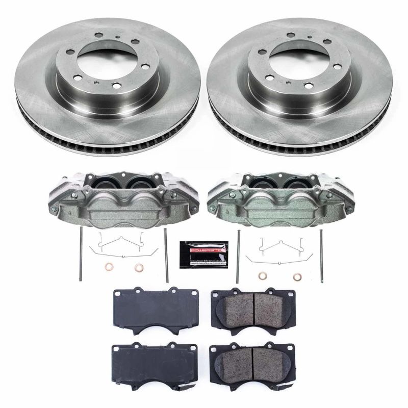 Power Stop 15-22 Toyota 4Runner Front Autospecialty Kit w/Cals