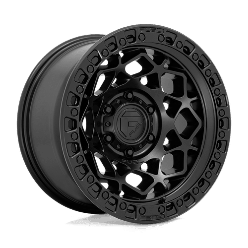 Fuel MATTE BLACK WITH MATTE BLACK RING D786 17x9 6x139.7 Wheels