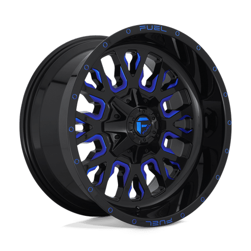 Fuel GLOSS BLACK BLUE TINTED CLEAR D645 17x9 6x135/6x139.7 Wheels