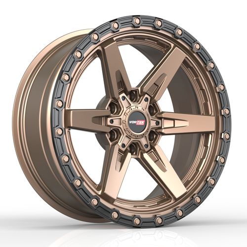 VORTEK Matte Bronze Black Bead Ring VRT-602MBR 17x9 6x135/6x139.7 Wheels