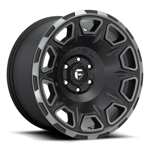 Fuel MATTE BLACK DOUBLE DARK TINT D686 VENGEANCE 20x9 6x139.7 Wheels