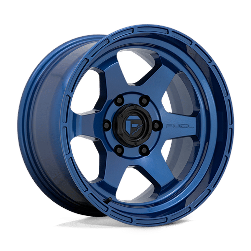 Fuel DARK BLUE D739 17x9 6x139.7 Wheels
