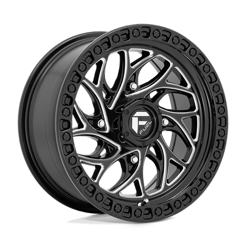 Fuel D741 24x7 4x156 13 GLOSS BLACK MILLED