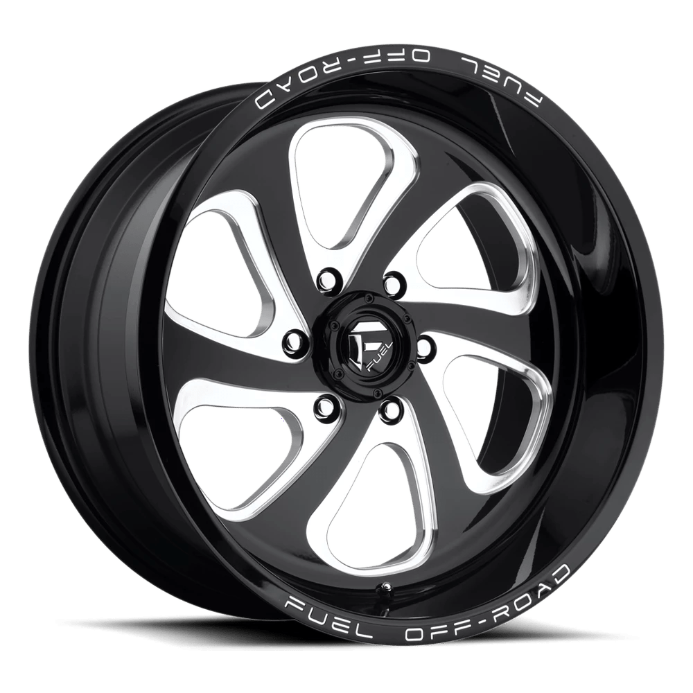 FUEL D587 FLOW 18x9 8x165.1 20 GLOSS BLACK MILLED