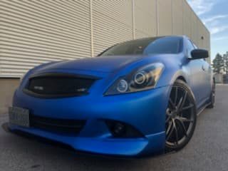 2010-2013 Infiniti G37 Sedan Racing Bees Evo Lip 2PC Front Splitter