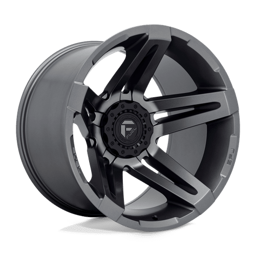 Fuel MATTE GUN METAL D764 22x14 5x127/5x139.7 Wheels