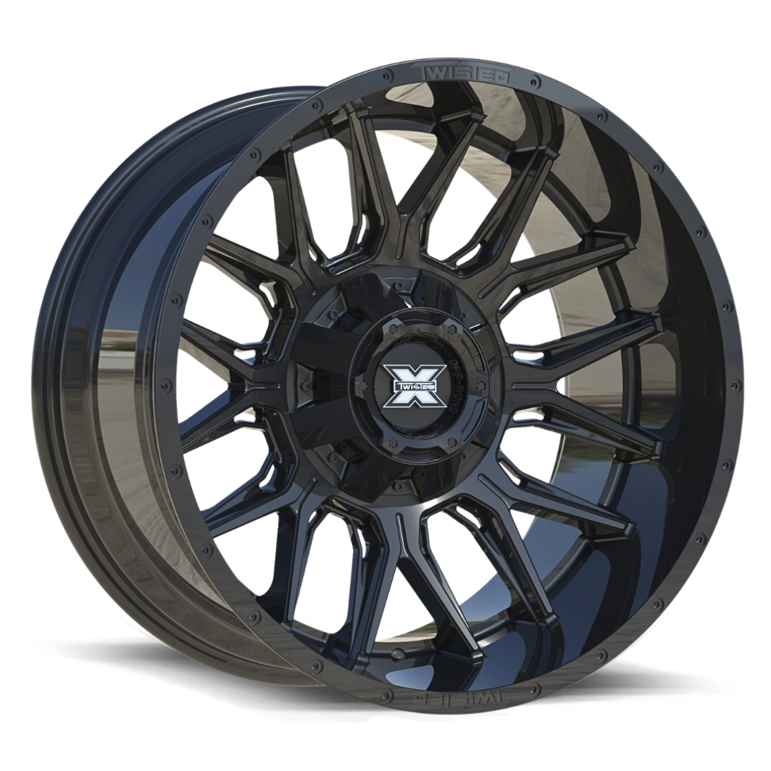 TW1 20x9 8x165.1/8x170 12 Gloss Black
