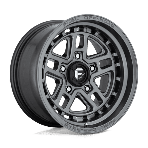 Fuel MATTE GUN METAL D668 17x9 5x139.7 Wheels