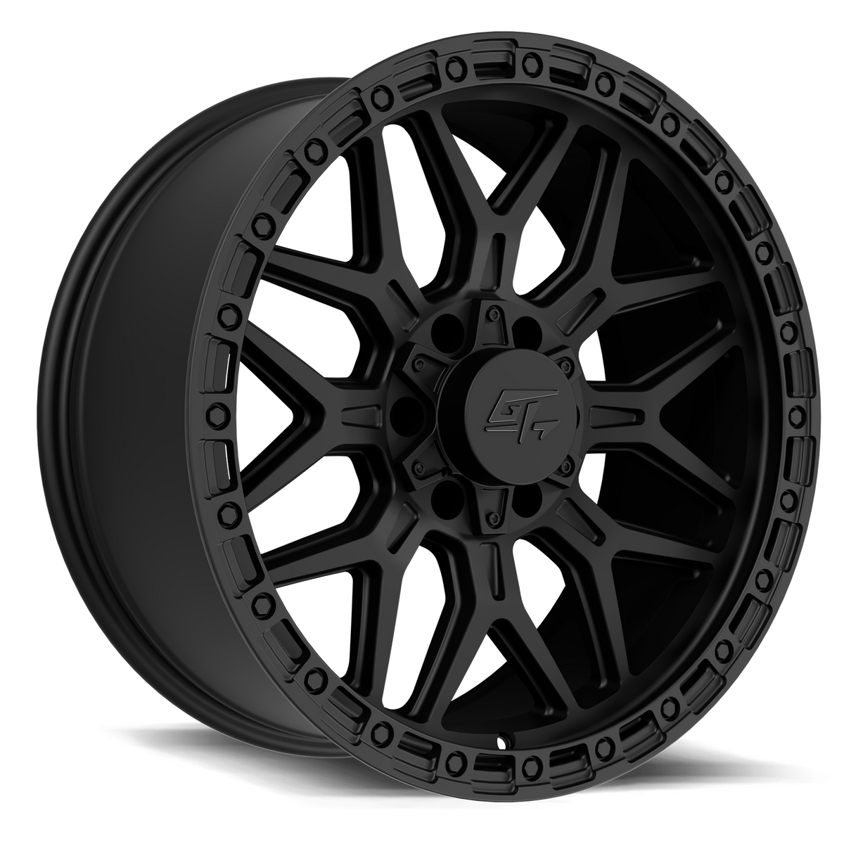 Revolt 17x8.5 5x127 / 5x139.7 +25 Matte Black