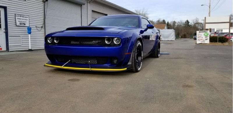 2018-2023 Dodge Challenger Demon/Widebody 2PC Front Splitter