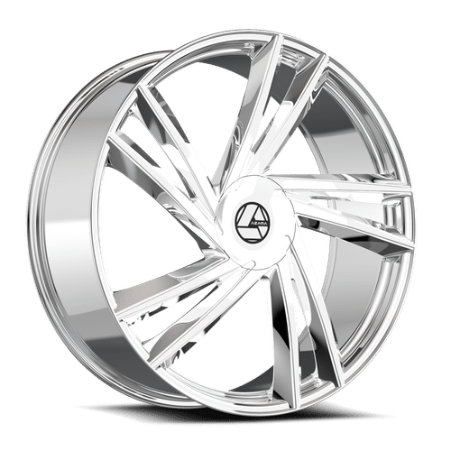 AZARA Nano Chrome AZA-529NC 22x9.5 5x115/5x120 Wheels
