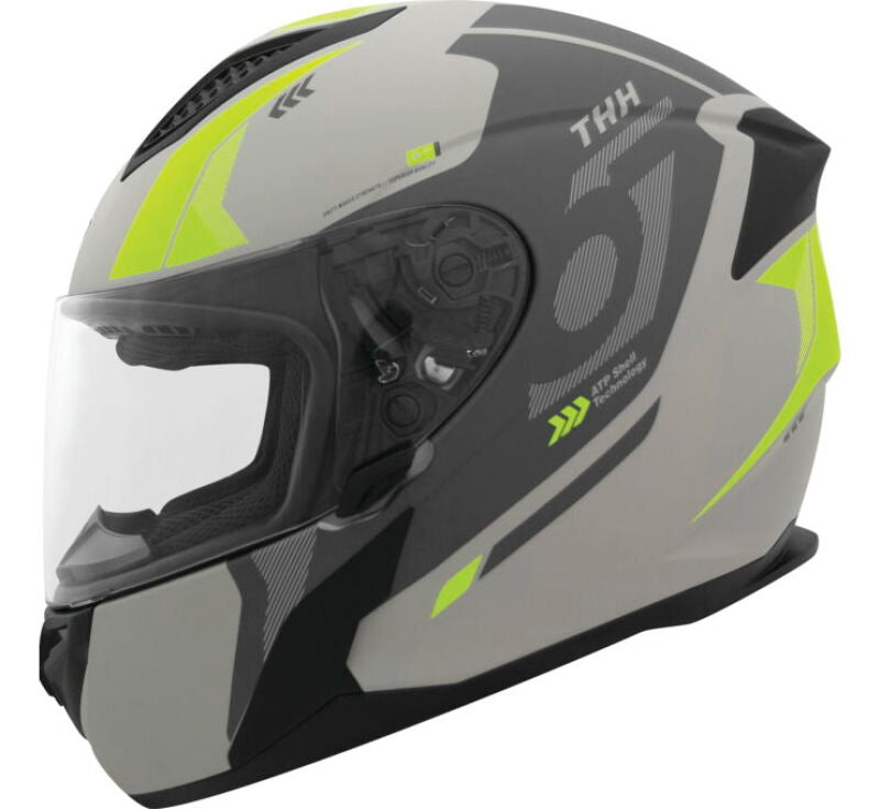 THH Helmets T810S Hayate Gray/Yellow - 2XL