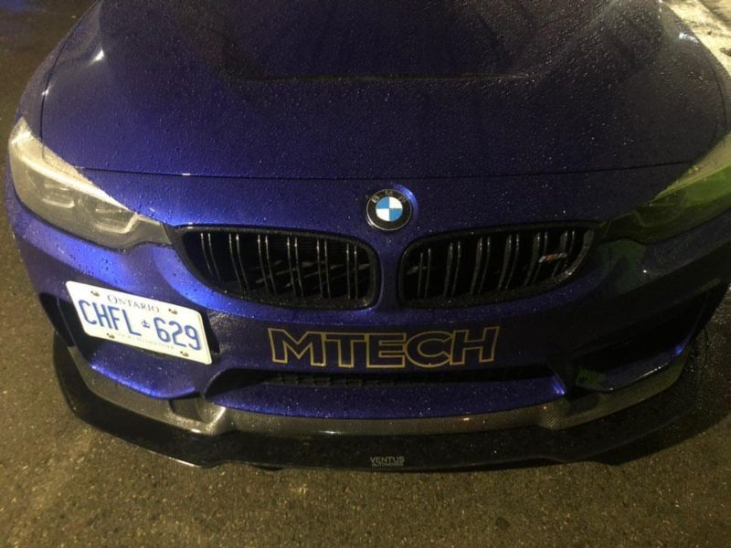 2015-2020 BMW M3/M4 CS Lip 2PC Front Splitter
