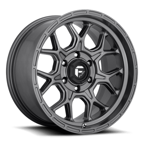 Fuel MATTE GUN METAL D672 TECH 17x9 6x135 Wheels