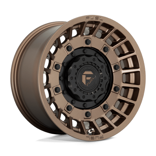 Fuel MATTE BRONZE & BLACK D725 17x9 5x114.3/5x127 Wheels