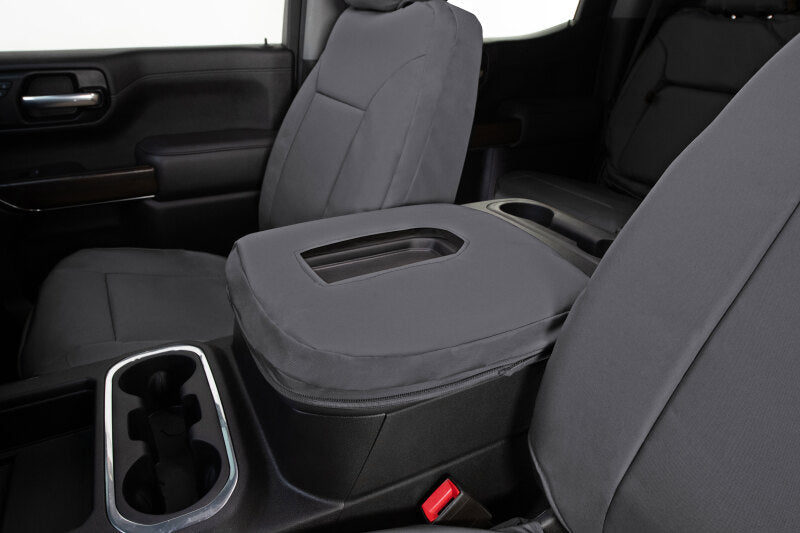 Covercraft 19-24 Dodge RAM 2500 Endura PrecisionFit Custom Front Row Seat Covers - Silver/Silver