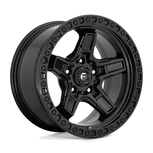 Fuel MATTE BLACK D697 17x9 5x127 Wheels