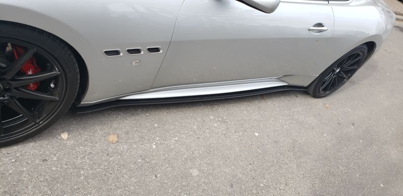 2007-2015 Maserati GranTurismo 2PC Side Splitters