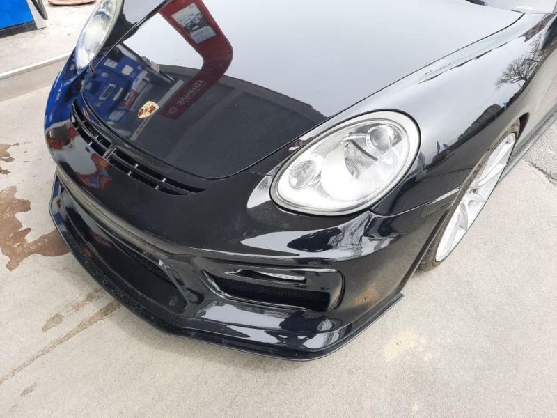 2006-2012 Porsche 987 Cayman/Boxster GT4 2PC Front Splitter