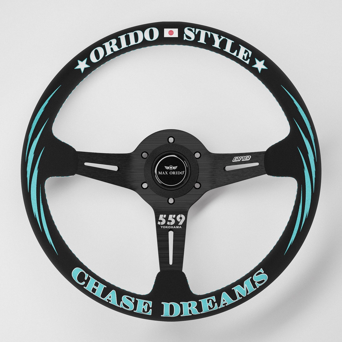 Max Orido Steering Wheel (Blue)