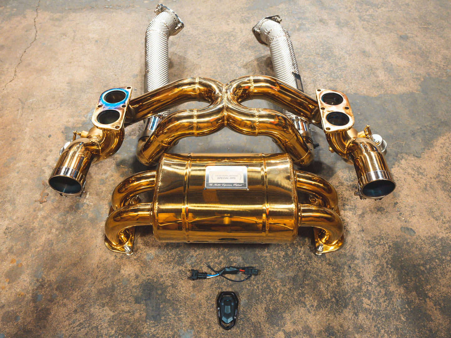 Ferrari F430 Scuderia / 16M Valved Sport Exhaust System
