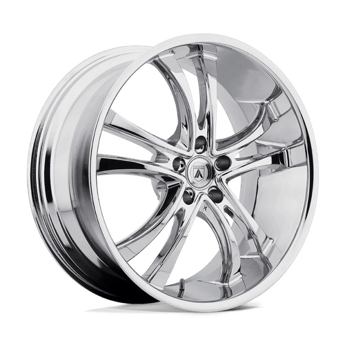 Asanti Black ABL6 22X9 5X112 CHROME 38MM Wheels