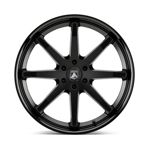 Asanti Black ABL32 22X9.5 6X5.5 S-BLK G-BLK LIP 30MM Wheels