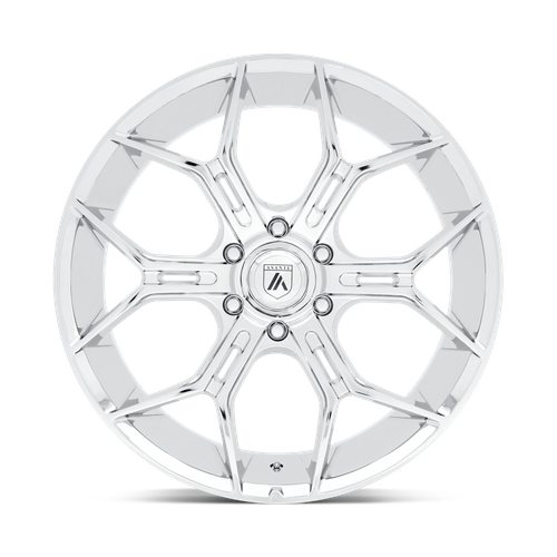 Asanti Black ABL38 24X10 6X5.5 CHROME 35MM Wheels