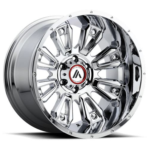 Asanti Off Road AB808 20X9 5X5.0 CHROME -12MM Wheels