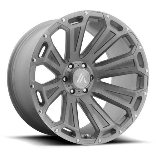 Asanti Off Road AB813 20X10 6X5.5 TITAN-BRUSH -12MM Wheels