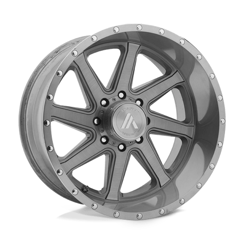 Asanti Off Road AB814 20X12 6X135 TITANIUM-BRUSH (R) -40 Wheels