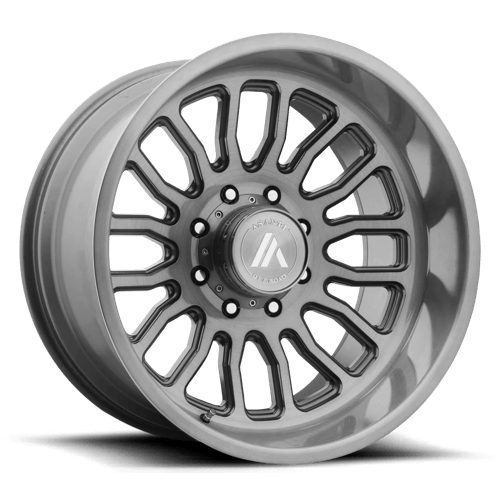 Asanti Off Road AB815 20X10 8X180 TITANIUM-BRUSH -12MM Wheels