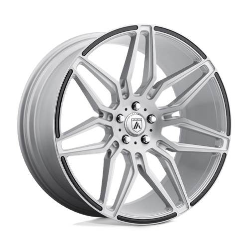 Asanti Black ABL11 22X10.5 5X115 BRUSH SLV 25M 72CB Wheels